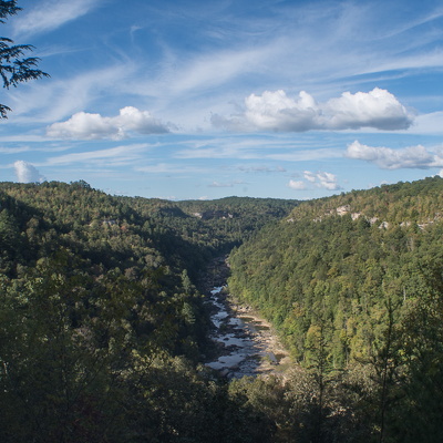 The new Sheltowee Trace and John Muir Trail, Big South Fork